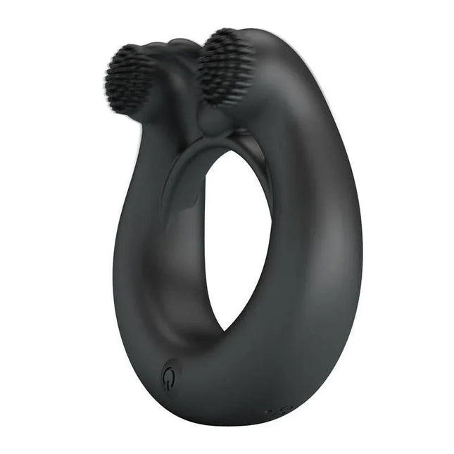 Dhalia Vibrating Penis Ring with dual motors and 12 vibration modes for couples seeking heightened pleasure and longer-lasting arousal.