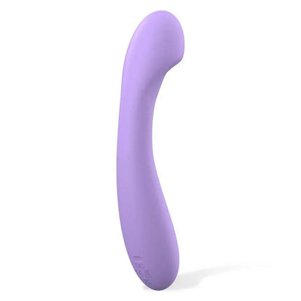 Dianne Vibe Liquid Silicone Unibody G-Spot Bendable USB in purple, showing its curved design for precise G-spot stimulation.