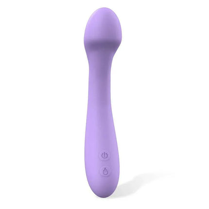 Dianne Vibe Liquid Silicone Unibody G-Spot Bendable USB in purple with a curved design for enhanced G-spot stimulation.