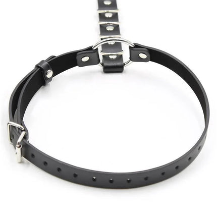 Didier Leg and Waist Bondage Harness Adjustable with secure buckles, part of Intoyou's BDSM line, for provocative role play.
