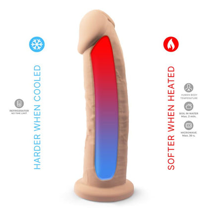 Dildo Dual Density Silicone Mod 2 9