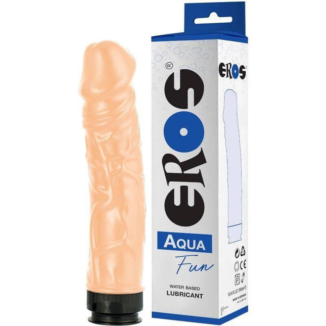 Dildo Fun with Aqua Lubricant 300 ml - lifelike design and water-based formula for intimate adventures.