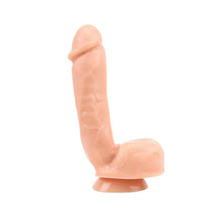 Dildo Hard On T-Skin 22 x 4.8 cm Flesh with realistic texture and suction cup base.