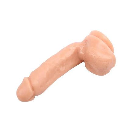 Dildo Hard On T-Skin 22 x 4.8 cm Flesh with realistic texture and integrated testicles