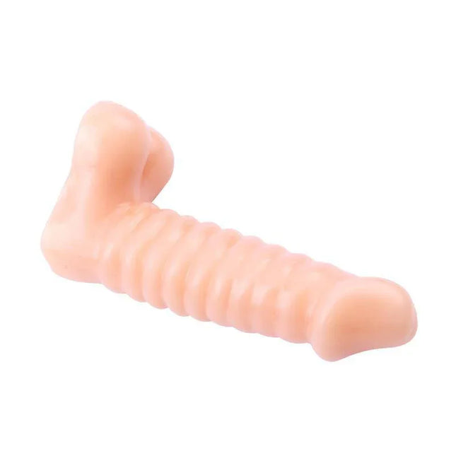 Dildo Spread Me N7 T-Skin 6.4 Flesh, realistic latex design, phthalate-free, 16.5 cm length, ergonomic natural look in flesh color.