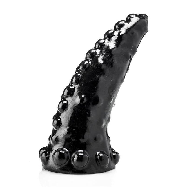 Dildo Tentácula 25 cm black tentacle-shaped sex toy with raised bumps for textured stimulation