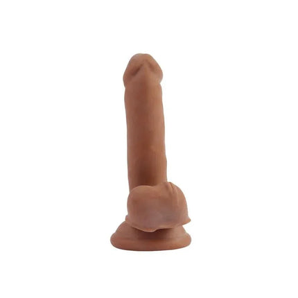 Dildo The Glad Eye - Realistic dual-density dildo with pronounced testicles for lifelike sensation and versatile use.