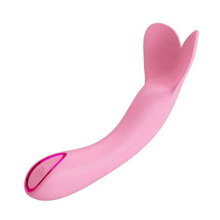 Dj Cock Vibrator G-Spot silicone 10-function ergonomic design with shimmering decorative ring for pleasurable G-spot stimulation.