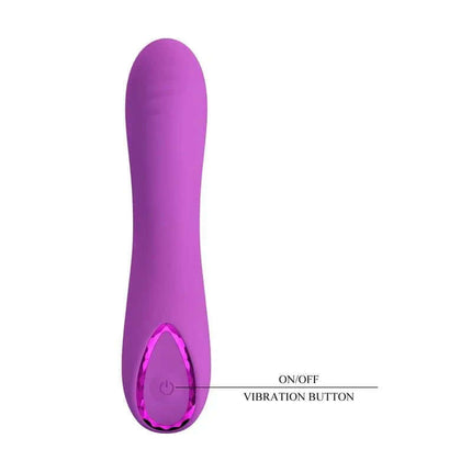 Dj Dick G-Spot Vibration with 10-function settings and decorative ring for luxurious pleasure