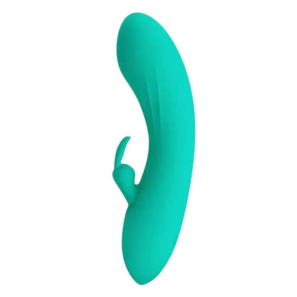 Dj Stick Vibrator G-Spot in teal with a sleek body-safe silicone design for luxurious G-spot stimulation.