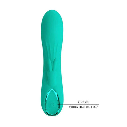 Dj Stick Vibrator G-Spot with sleek design and decorative ring for elegant pleasure