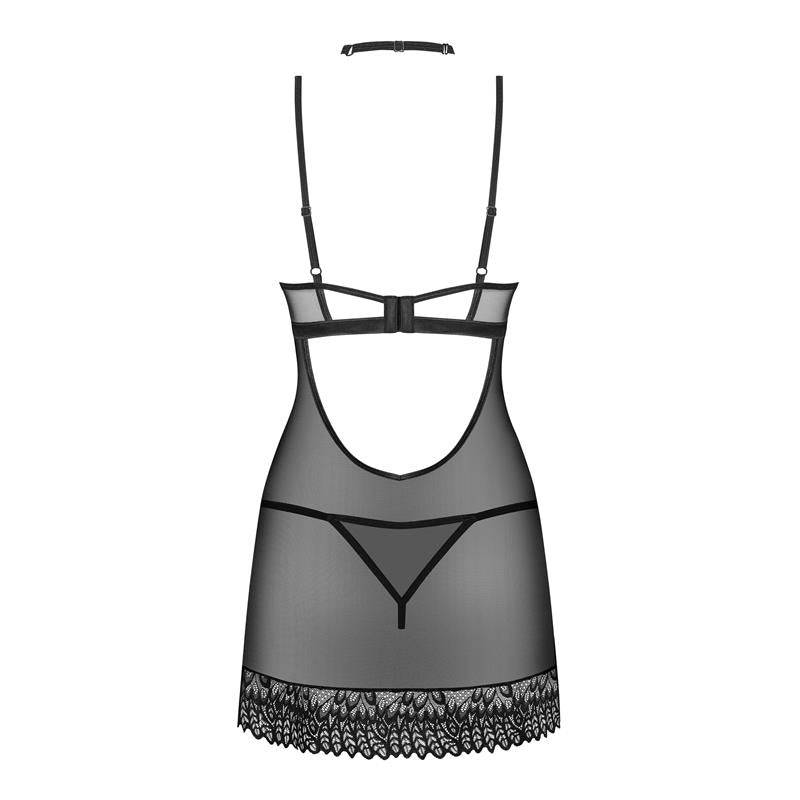 Donarella Chemise and Thong - secretsextoys.store