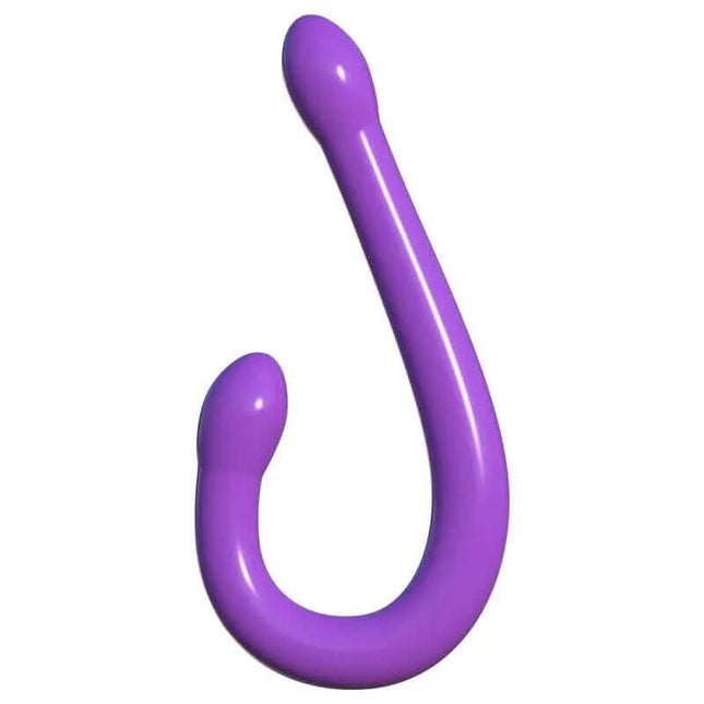 Double Dildo Whammy Purple flexible dual-ended toy for couples