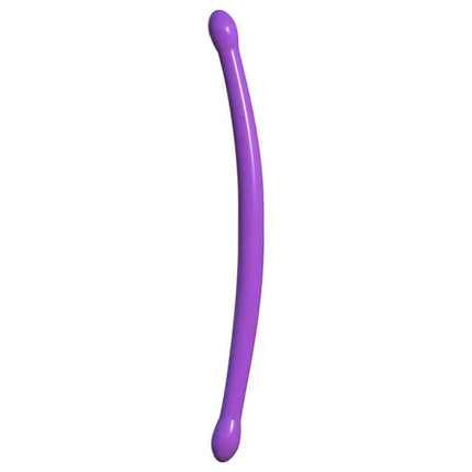 Double Dildo Whammy Purple flexible dual-ended toy for couples