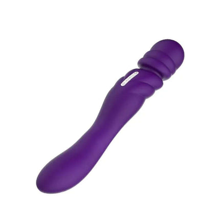 Double-Massager Jane Violet dual-motor massager with a flexible silicone finish for simultaneous external and internal stimulation.