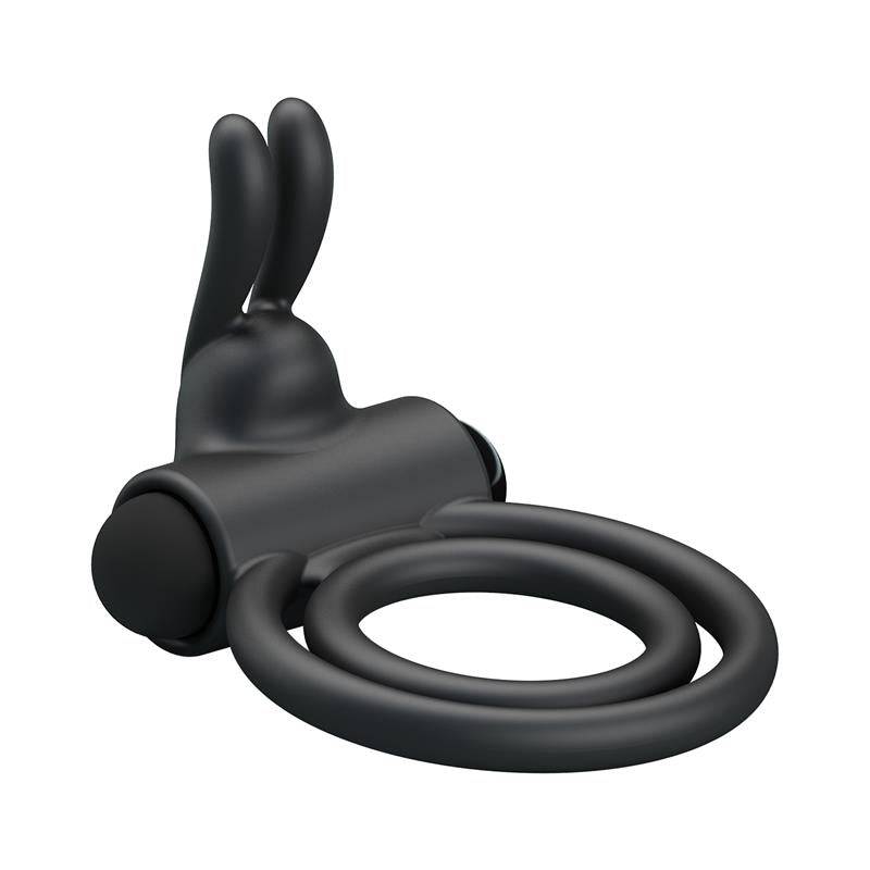 Double Penis Ring with Vibration Osmond - secretsextoys.store