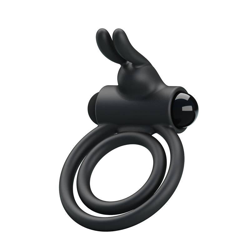 Double Penis Ring with Vibration Osmond - secretsextoys.store