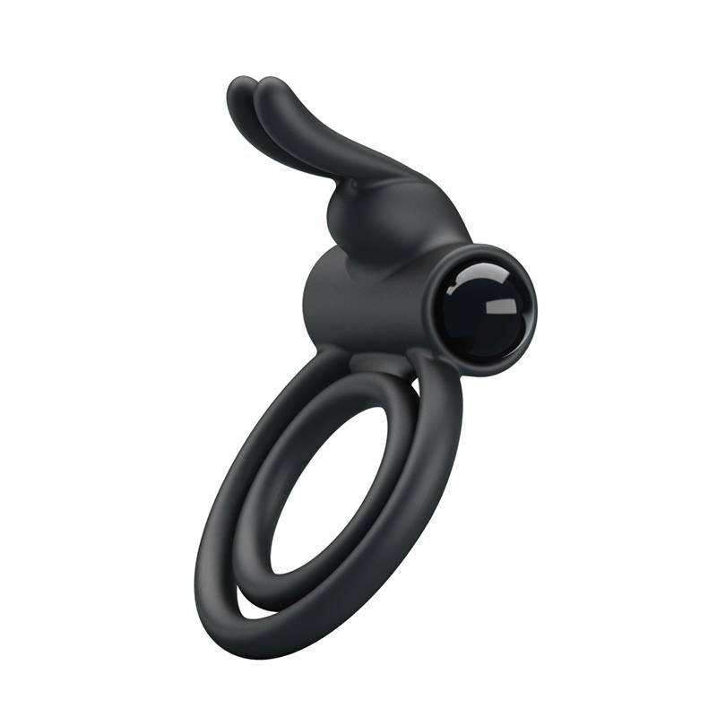 Double Penis Ring with Vibration Osmond - secretsextoys.store