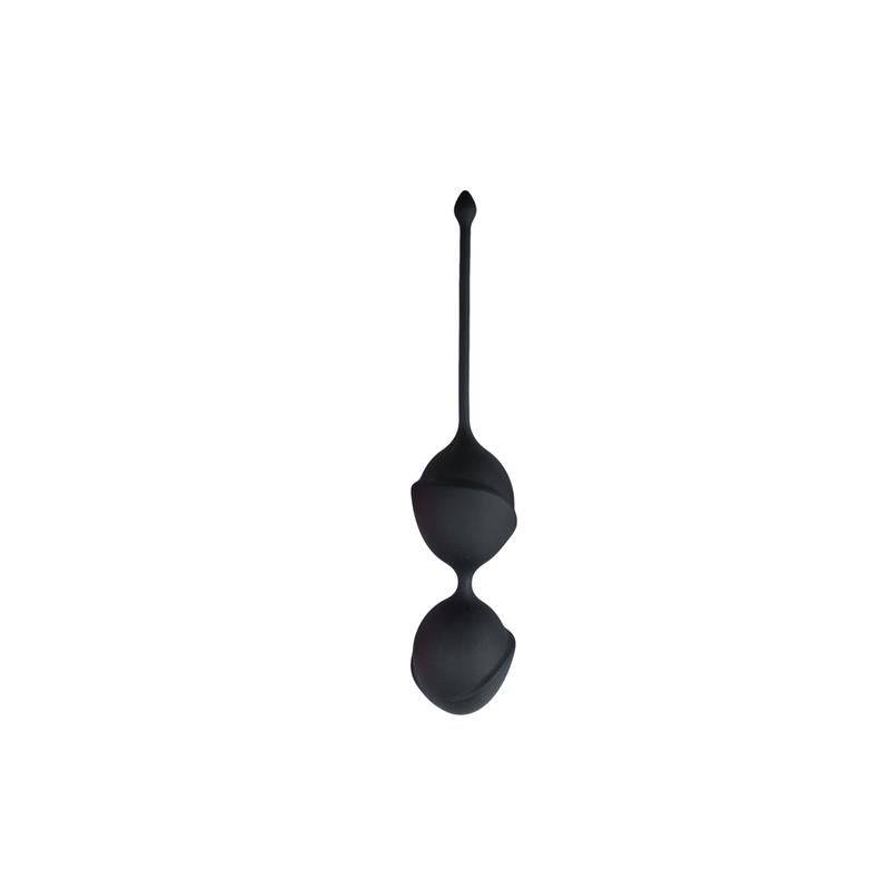 Double Vagina Balls Black - secretsextoys.store