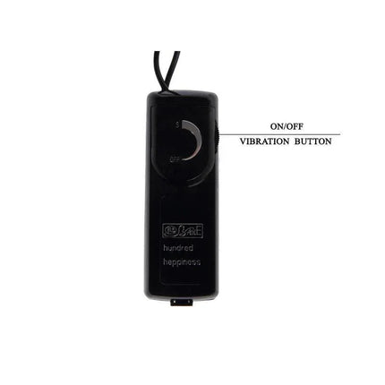 Remote control for Double Vibrating Cock Ring Couple Collection Pink with on/off vibration button