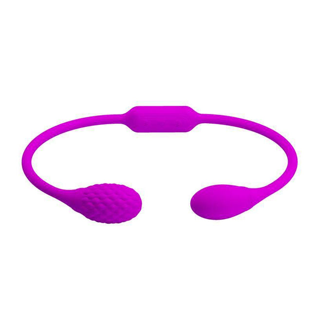 Dream Lovers Whip Stimlator Eggs double-stimulation set in vibrant purple