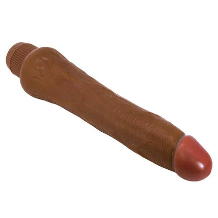 Dryad Realistic Vibe 9.8, lifelike vibrating dildo with adjustable intensity, brown