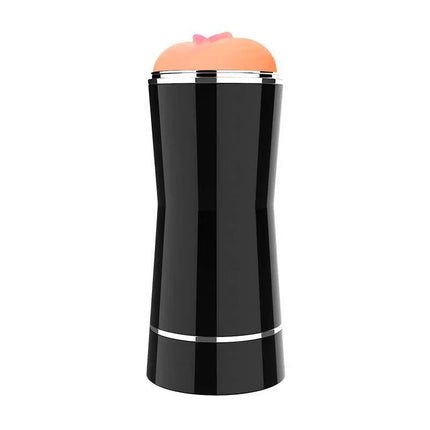 Dupple Double Hole Masturbator Vagina and Mouth in discreet black case for dual pleasure.