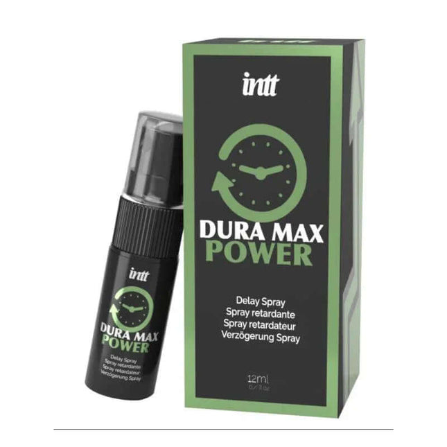 Dura Max Power Prolonger Spray 12 ml for enhancing intimate performance and delaying ejaculation