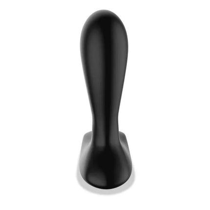 Dwen P-Spot Vibrator USB with Remote Control prostate stimulator with ergonomic design, wide base, and rounded tip for comfort.