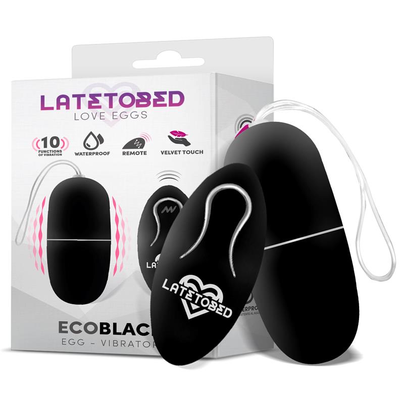 Ecoblack Vibrating Egg with Remote Control - secretsextoys.store