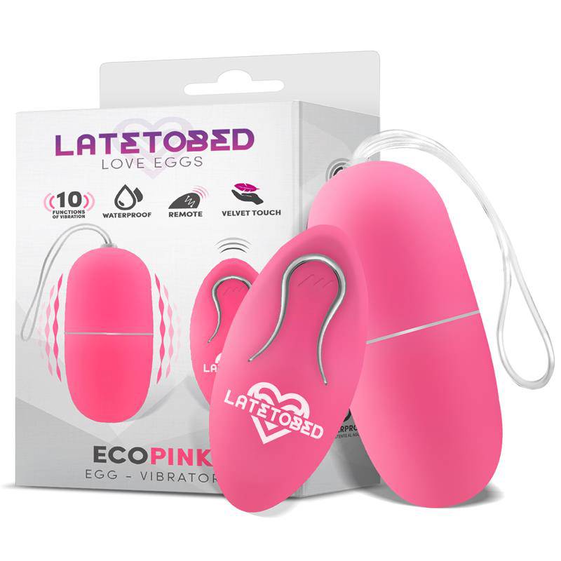 Ecopink Vibrating Egg with Remote Control - secretsextoys.store