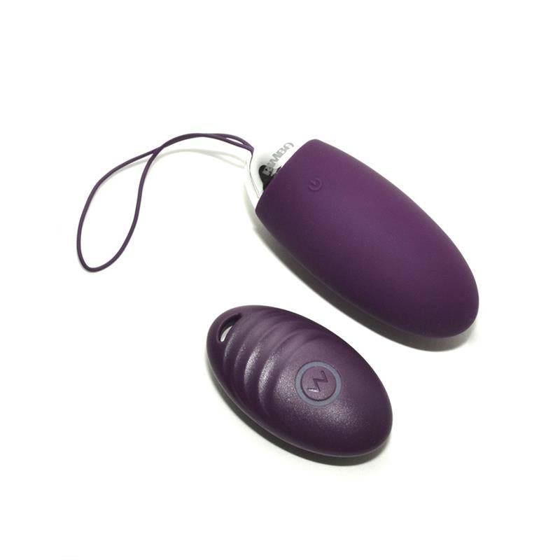 Egg Vibrator with Remote Control Venice Purple - secretsextoys.store