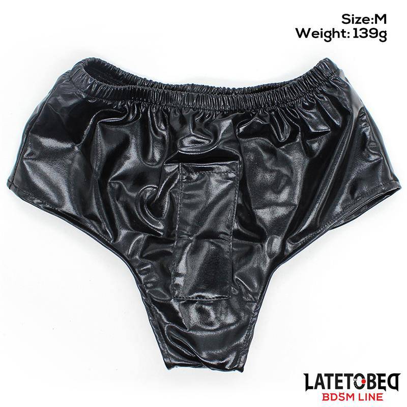 Elastic Panties with Vibrating Dildo One Size - secretsextoys.store