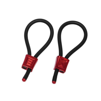 ElectraLoops Prestige Set of 2 Penis Rings Red for enhanced pleasure and intensified sensations.