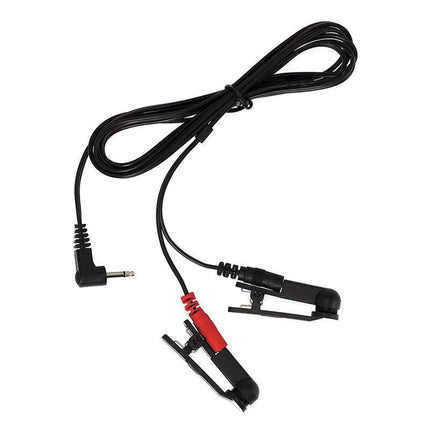 Electro Clamps with 2.5 mm plug for controlled electrical stimulation; unipolar clamps for sensitive areas, durable and compact design.
