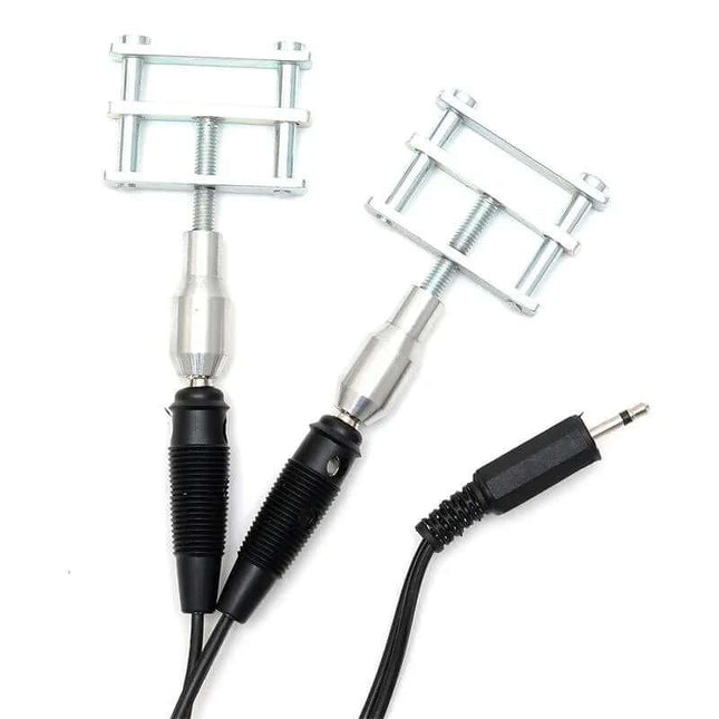 Electro Shock Clamps - 2 units with cables for Rimba Power Box devices