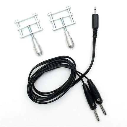 Electro Shock Clamps - 2 units with cable for Rimba Power Box