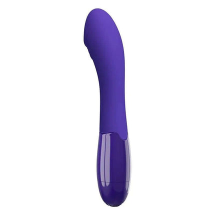 Elemental Youth Vibe USB purple G-spot vibrator with 30 functions and body-safe silicone for customizable pleasure.