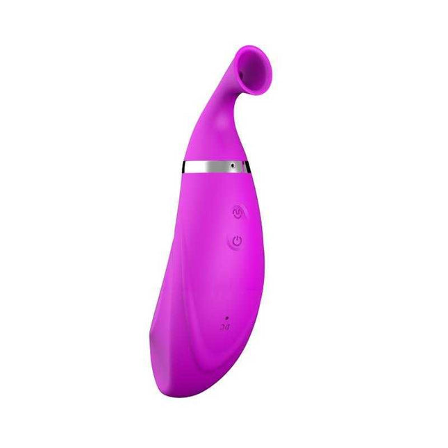 Elephant Clitoris Sucker MC19 in vibrant purple, showcasing its ergonomic design for versatile clitoral stimulation.