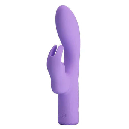 Elivia Vibe Lilac vibrator with ergonomic design for G-spot stimulation, featuring premium silicone and 10 vibration functions.