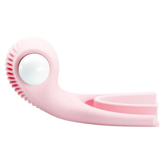 Pink Elsa Oral Vibrator silicone device for enhanced oral sex pleasure.