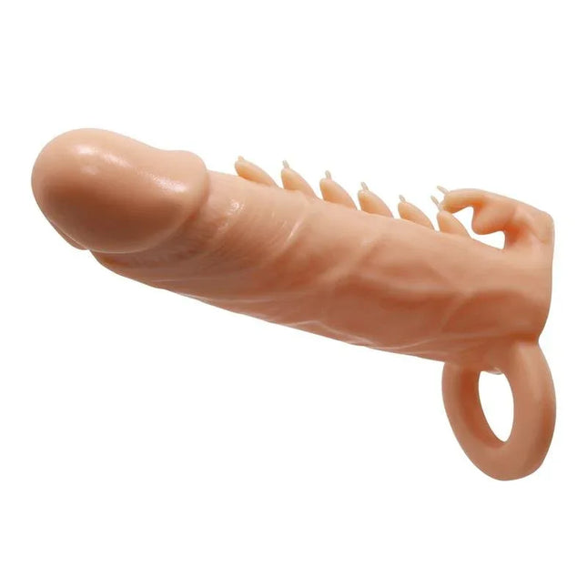 Emmitt Penis Sleeve with testicle ring for enhanced performance and stimulation
