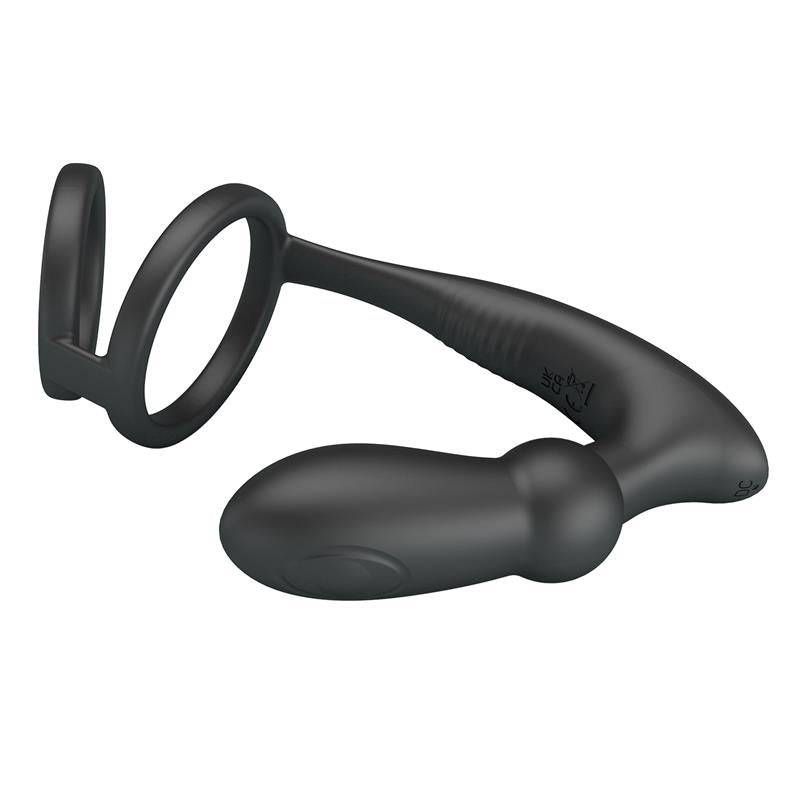 Emoni Vibrating Butt Plug and Cock Ring - secretsextoys.store