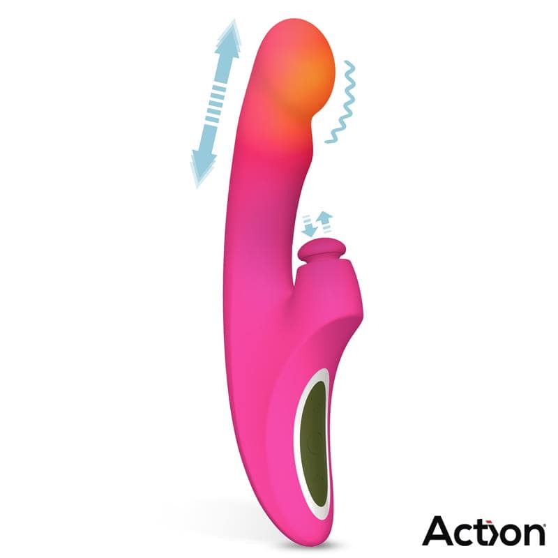 Enles Vibe with Beating Ball, Thrusting y Heat Function - secretsextoys.store