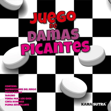 Juego de Damas Picantes - Erotic Checkers Game with adult-themed challenges and premium board design