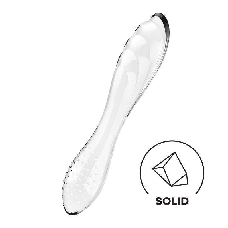 Estimulador de Cristal Dazzling Crystal 1 Hot and Cold Transparente - secretsextoys.store