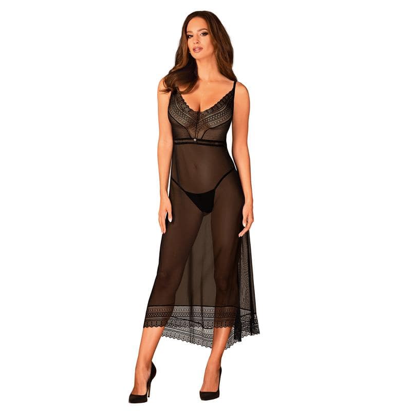 Estiqua Long Chemise - secretsextoys.store