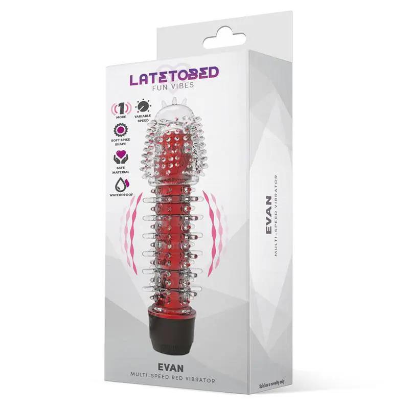 Evan Vibe Multi Speed Red - secretsextoys.store