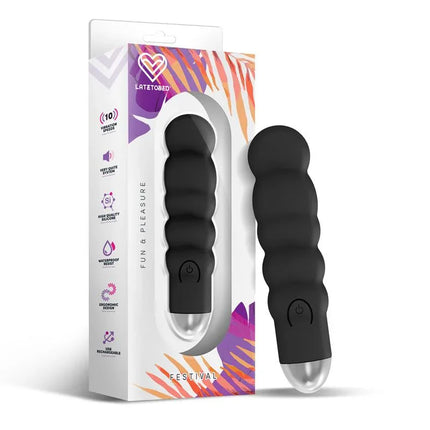 Ewon Stimulator 10 Speeds Black in packaging, ergonomic design, high performance