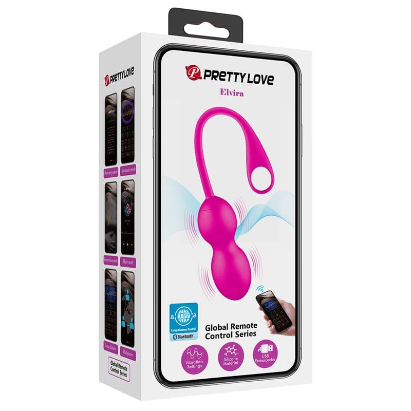 Explore Elvira Vibrating Kegel Balls with App - secretsextoys.store